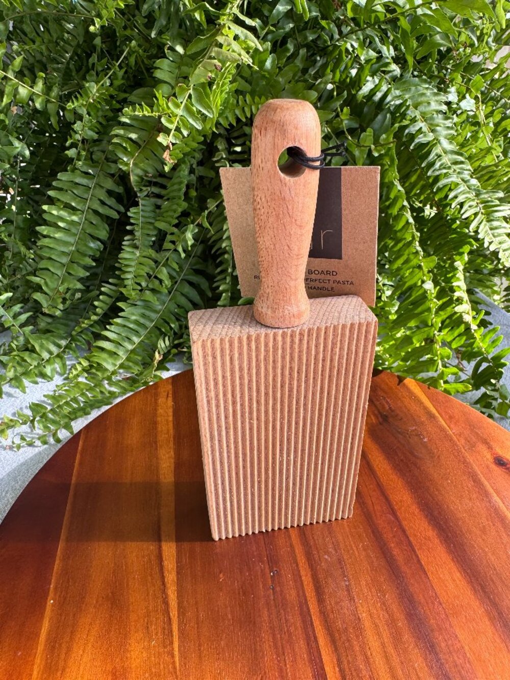 Stir Wooden Gnocchi Board, Italian Pasta Shaper for Homemade Gnocchi and Cavatel